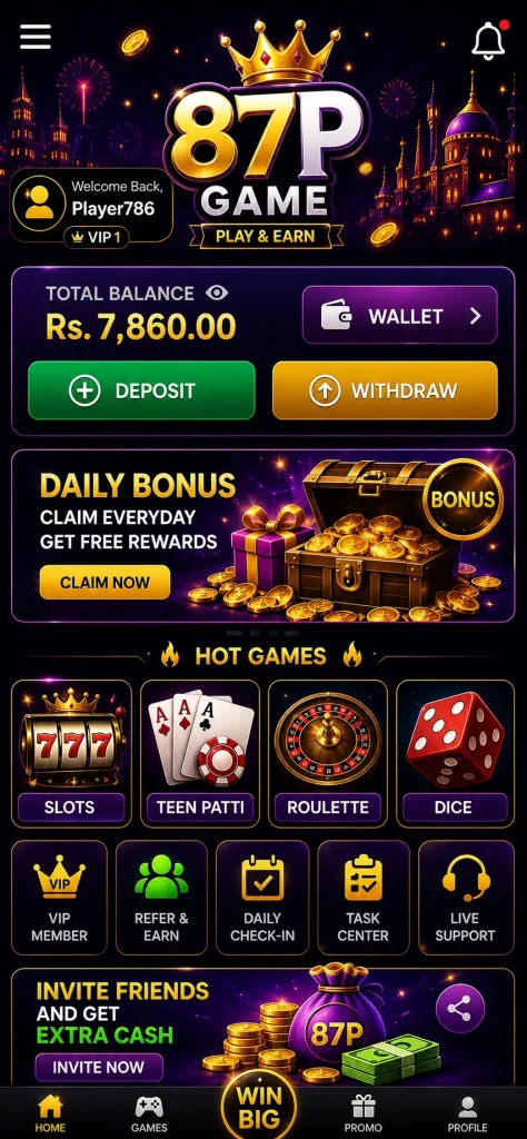 87P Game